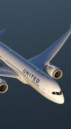 United Airlines flug